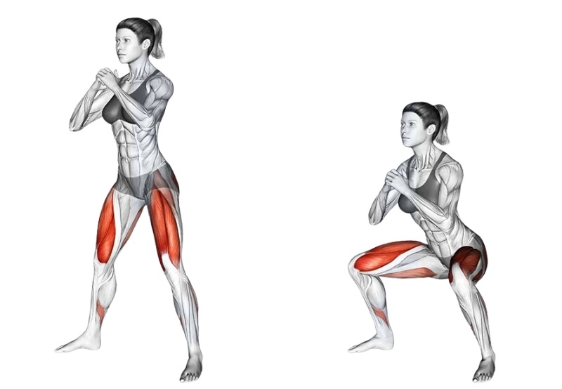 Sumo Squat 