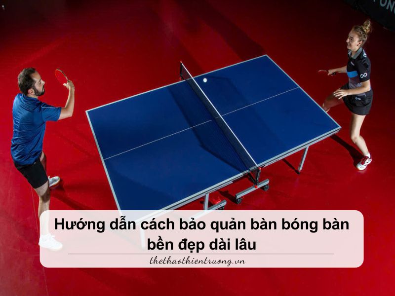 cách bảo quản bàn bóng bàn