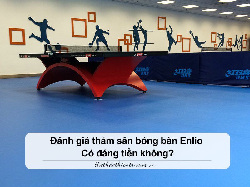 thảm sân bóng bàn Enlio