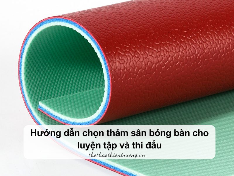 thảm sân bóng bàn giá bao nhiêu