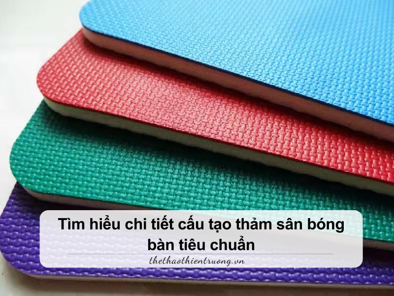 thảm sân bóng bàn