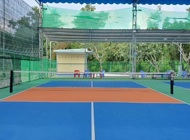 Trụ lưới Pickleball cố định