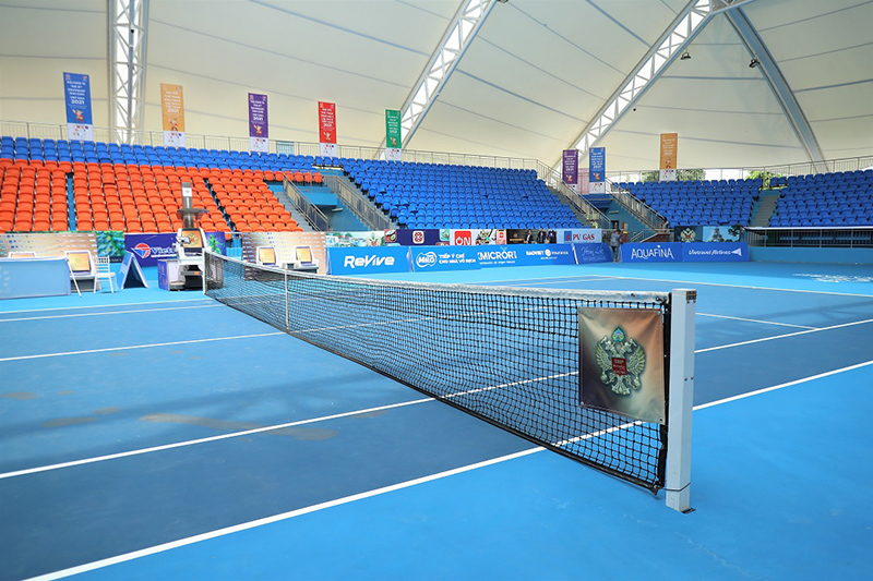 Mua trụ tennis chính hãng giá tốt tại Thể Thao Thiên Trường 