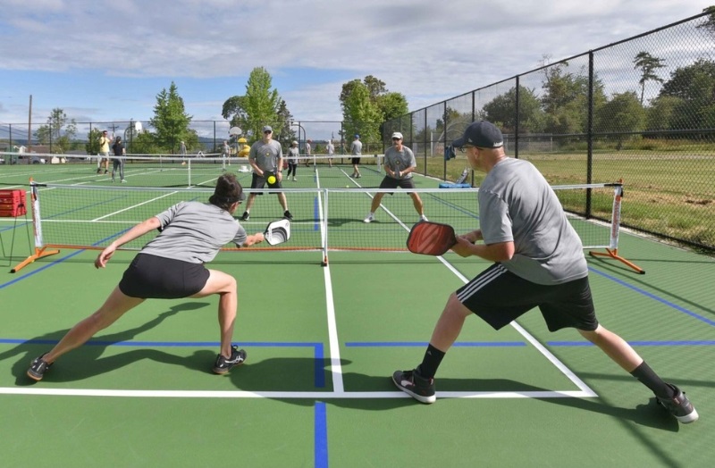 thi đấu pickleball 