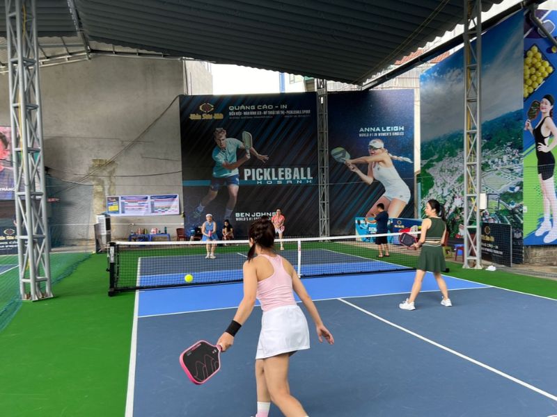 Sân pickleball 