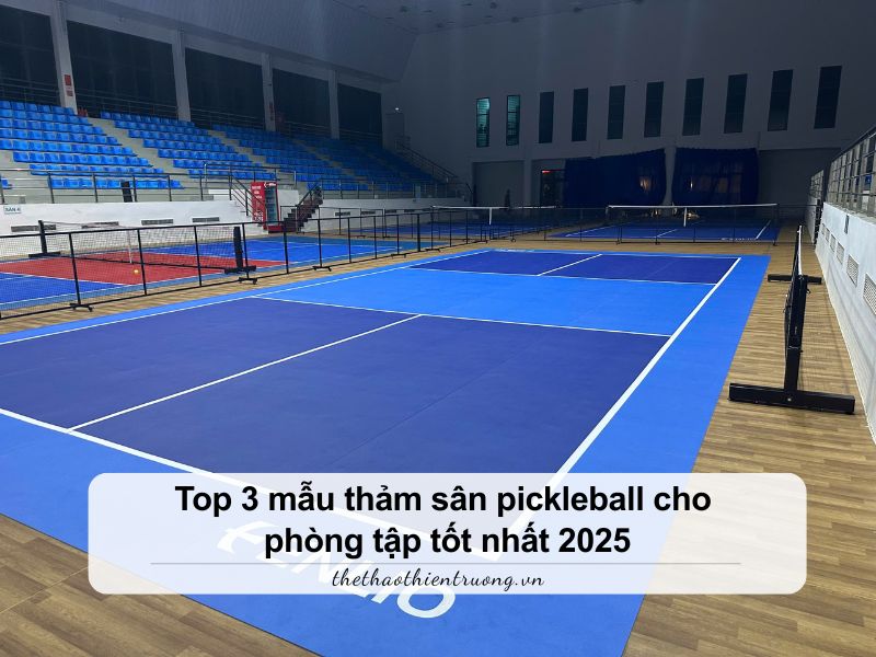 thảm sân pickleball cho phòng tập