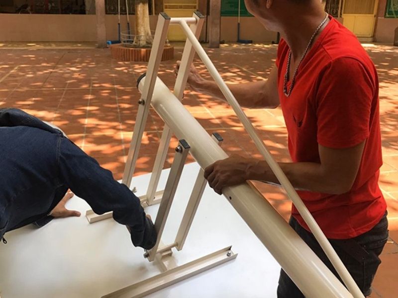 Lắp bảng rổ 