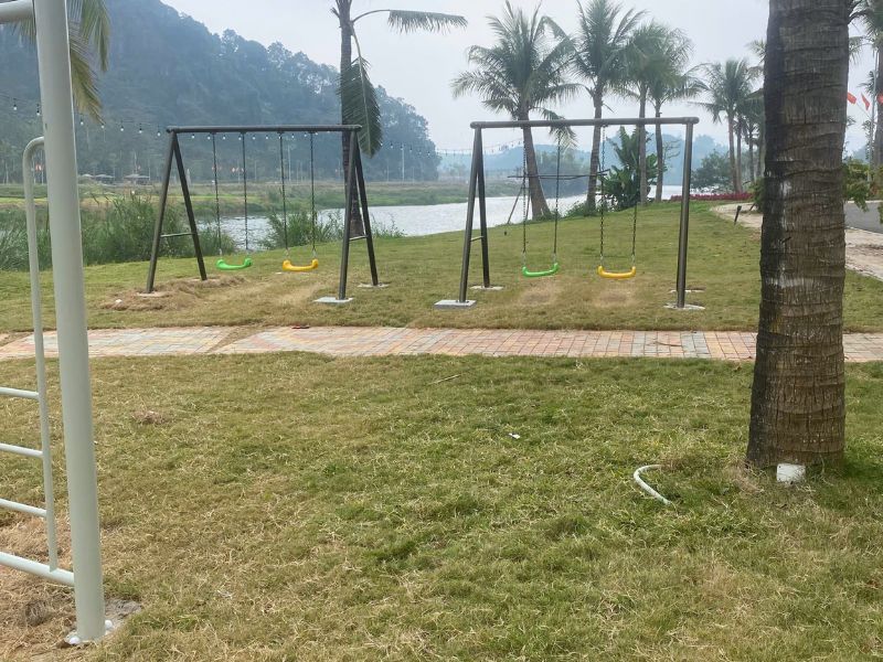 Dự án lắp đặt thiết bị ngoài trời tại Làng văn hóa du lịch và phát huy giá trị lịch sử quốc gia đặc biệt Tân Trào 2 Xích đu 2 chỗ
