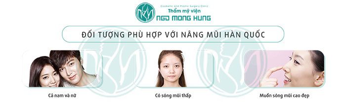 Nâng mũi Hàn Quốc giá tiền